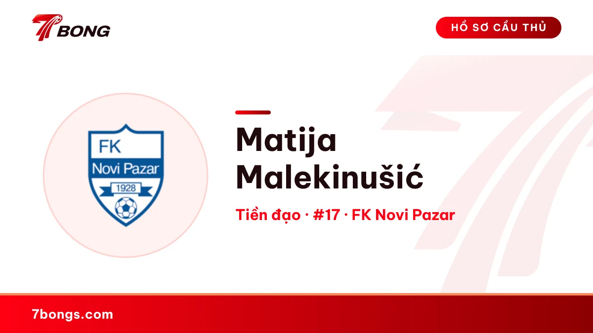 Matija Malekinušić — FK Novi Pazar