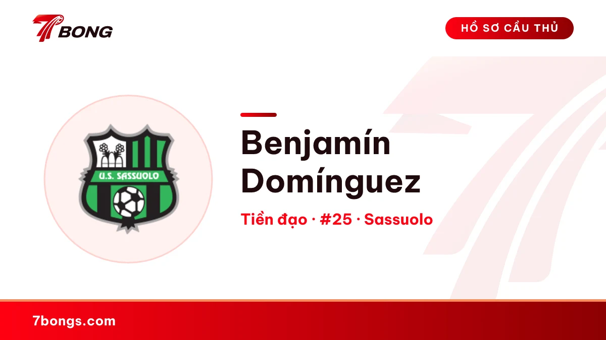 Benjamín Domínguez — Sassuolo