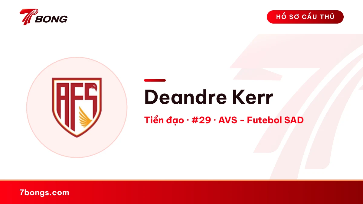 Deandre Kerr — AVS - Futebol SAD