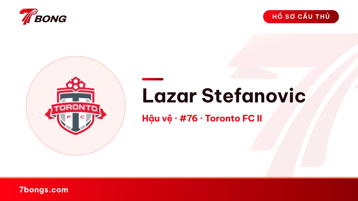 Lazar Stefanovic — Toronto FC II