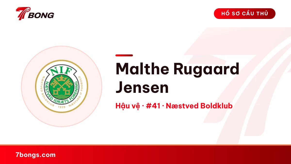 Malthe Rugaard Jensen — Næstved Boldklub