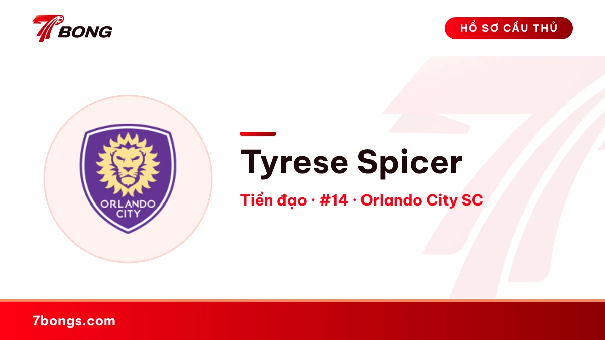 Tyrese Spicer — Orlando City SC