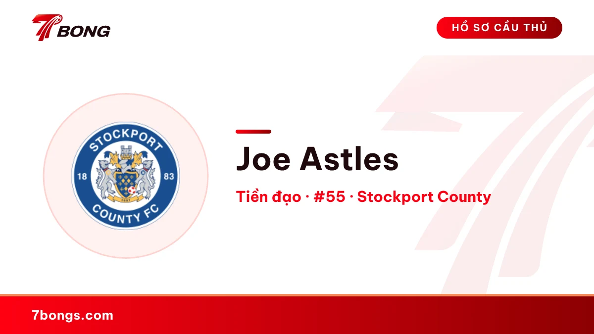 Joe Astles — Stockport County