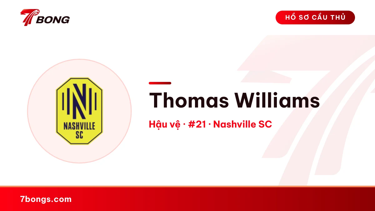 Thomas Williams — Nashville SC