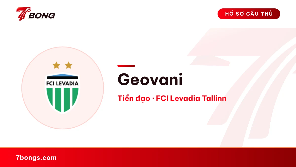 Geovani — FCI Levadia Tallinn