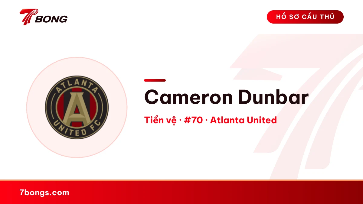 Cameron Dunbar — Atlanta United