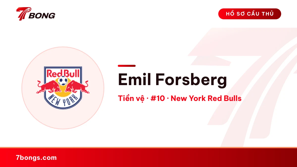 Emil Forsberg — New York Red Bulls