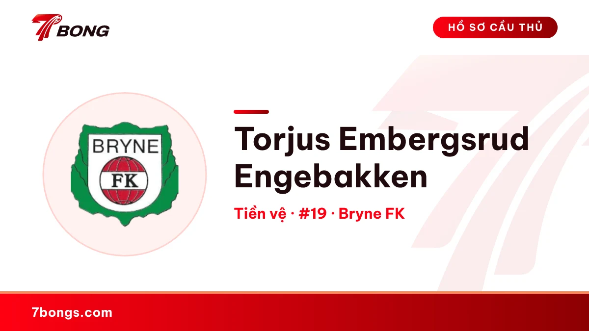 Torjus Embergsrud Engebakken — Bryne FK