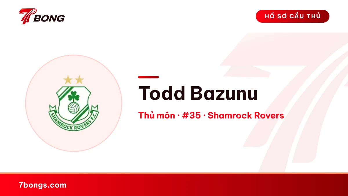 Todd Bazunu — Shamrock Rovers