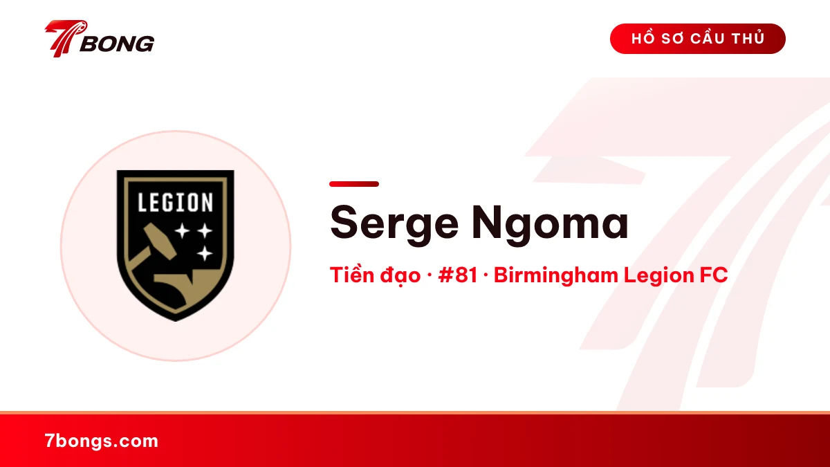 Serge Ngoma — Birmingham Legion FC