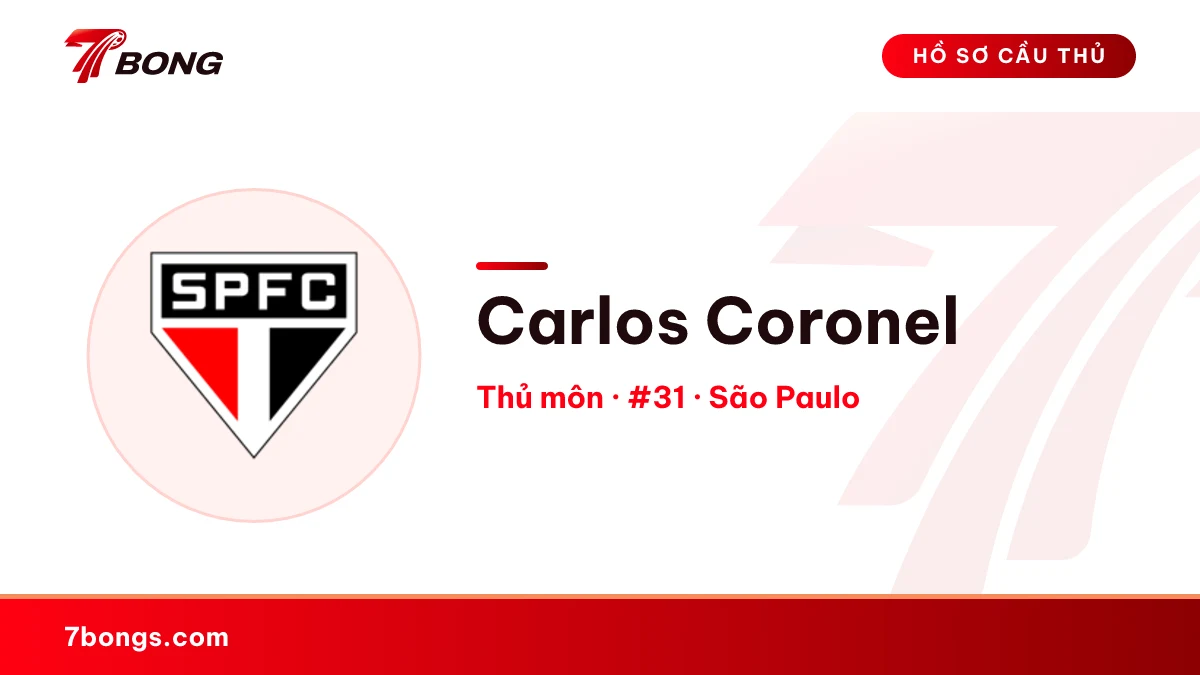 Carlos Coronel — São Paulo