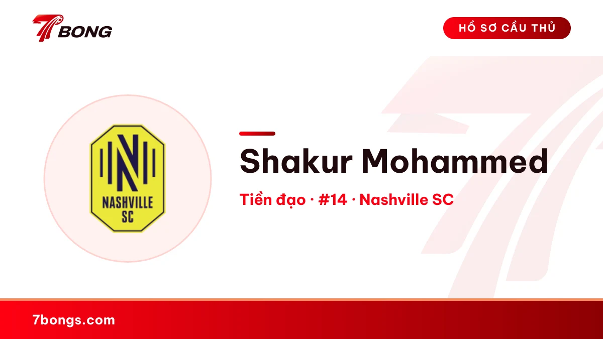 Shakur Mohammed — Nashville SC