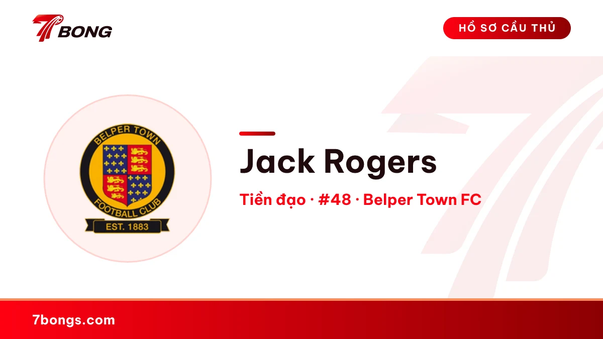 Jack Rogers — Belper Town FC