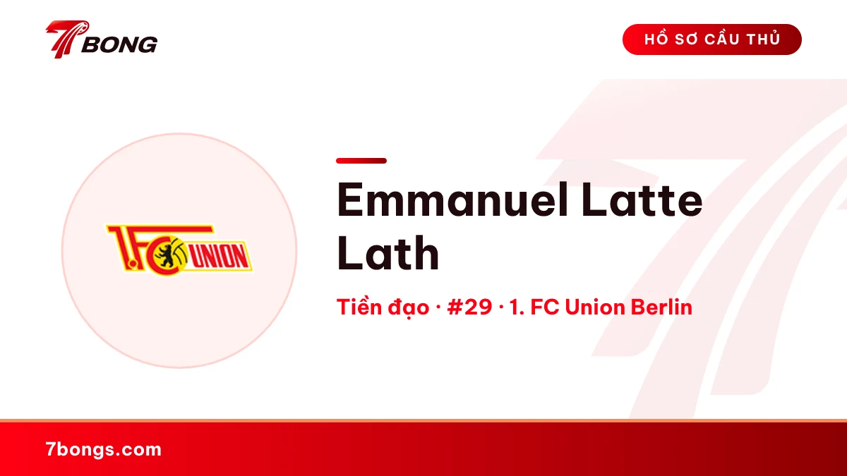 Emmanuel Latte Lath — 1. FC Union Berlin