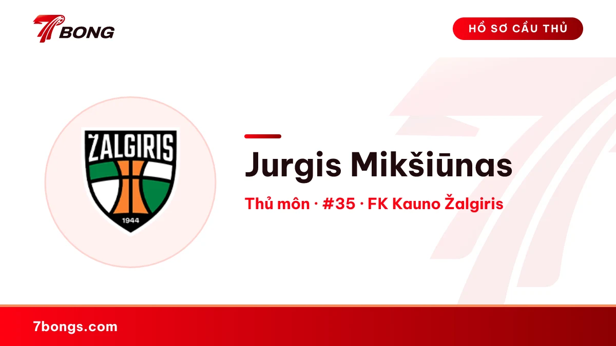 Jurgis Mikšiūnas — FK Kauno Žalgiris