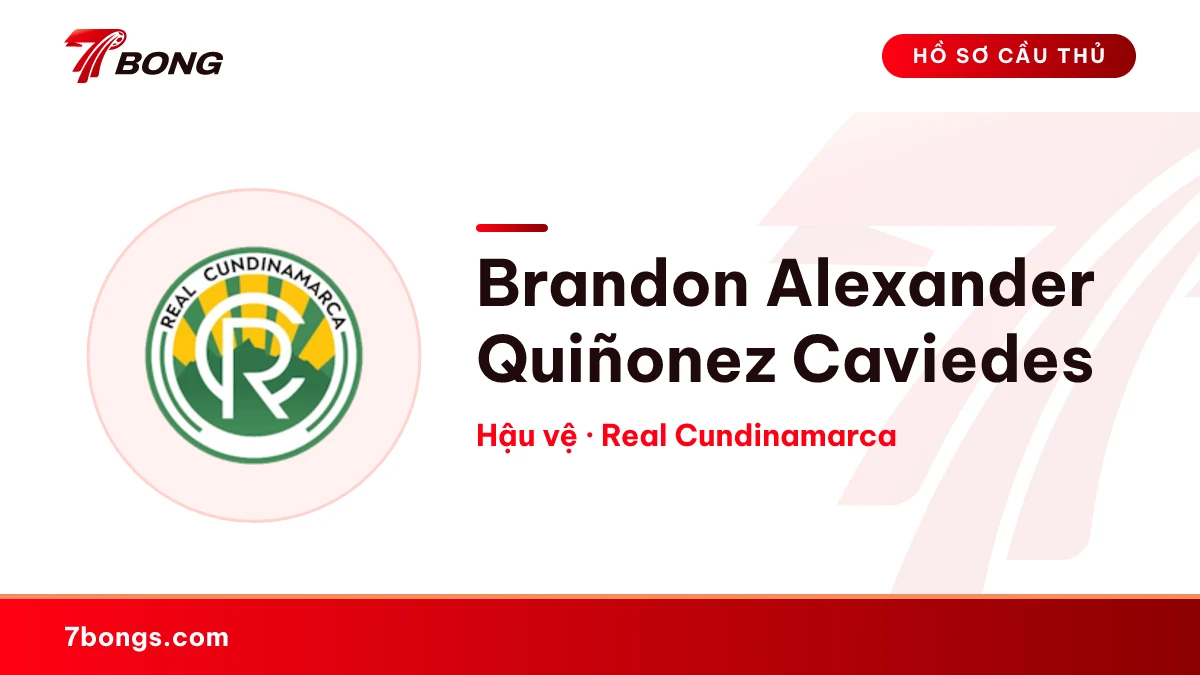 Brandon Alexander Quiñonez Caviedes — Real Cundinamarca