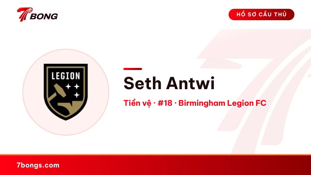 Seth Antwi — Birmingham Legion FC