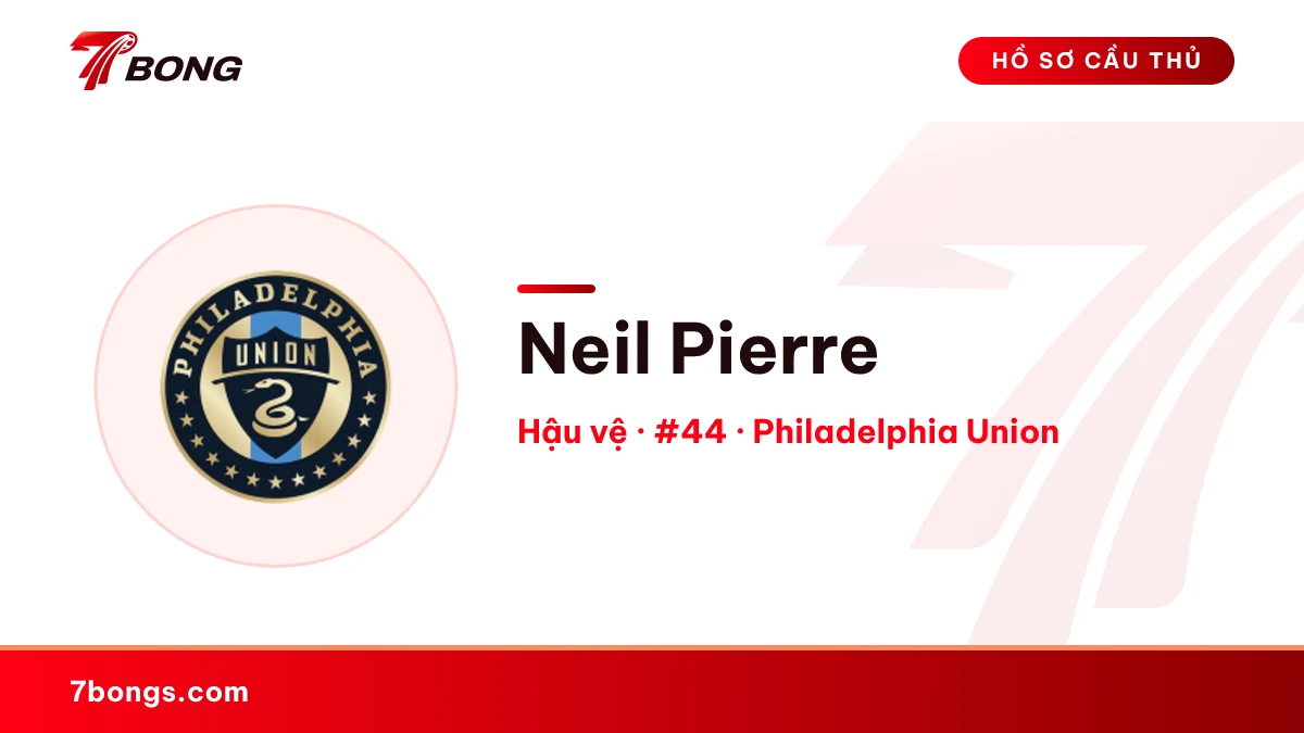 Neil Pierre — Philadelphia Union