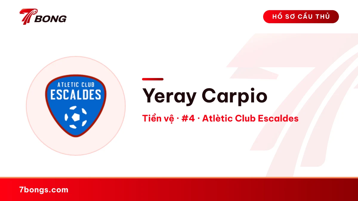 Yeray Carpio — Atlètic Club Escaldes