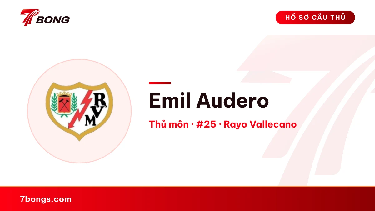 Emil Audero — Rayo Vallecano