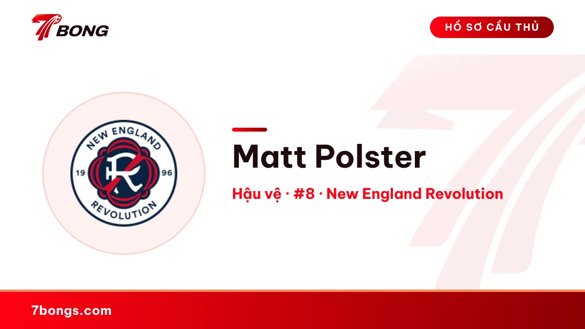 Matt Polster — New England Revolution