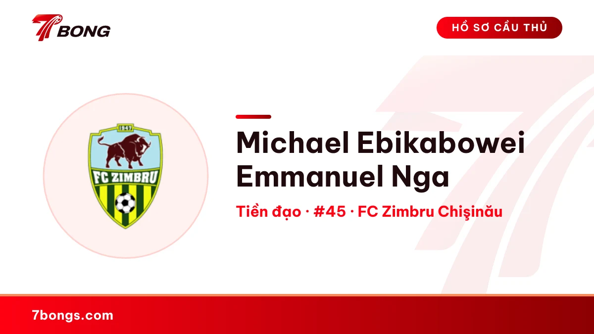 Michael Ebikabowei Emmanuel Nga — FC Zimbru Chişinău
