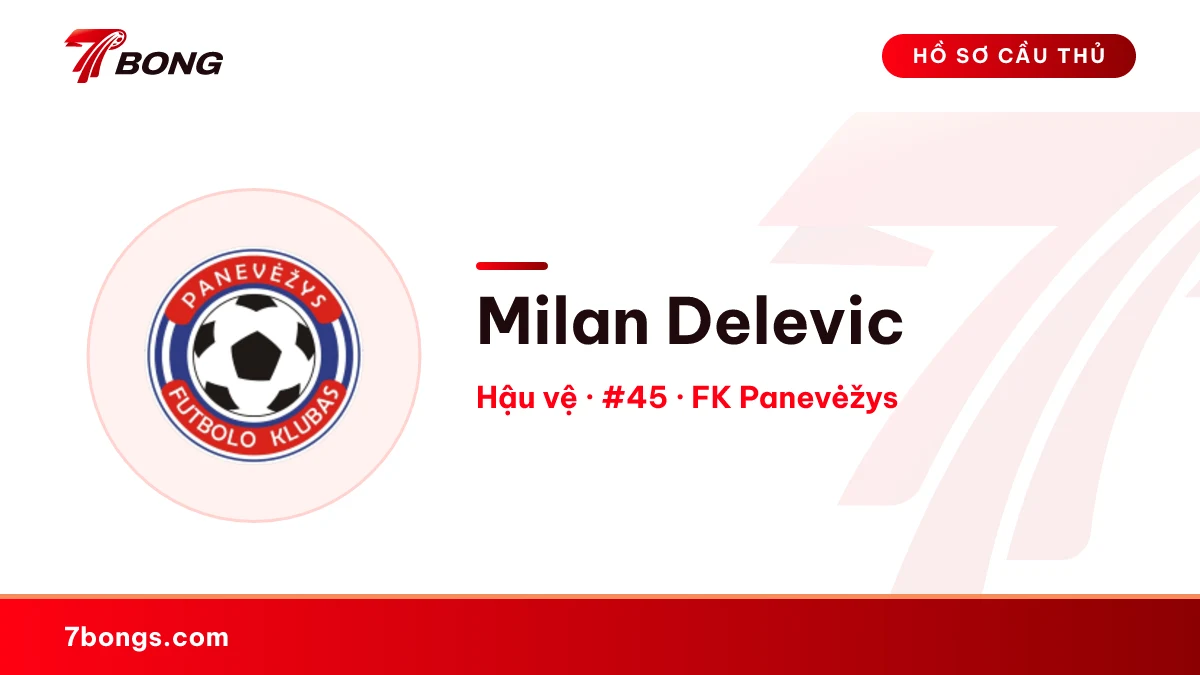 Milan Delevic — FK Panevėžys
