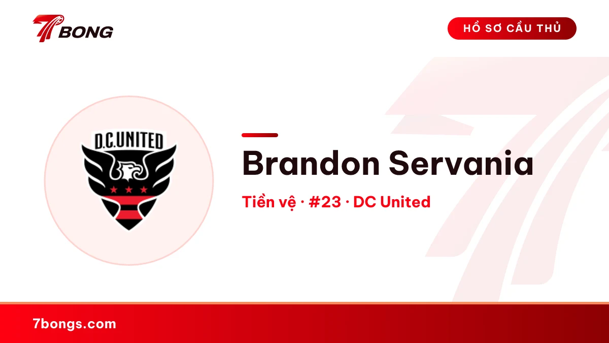 Brandon Servania — DC United