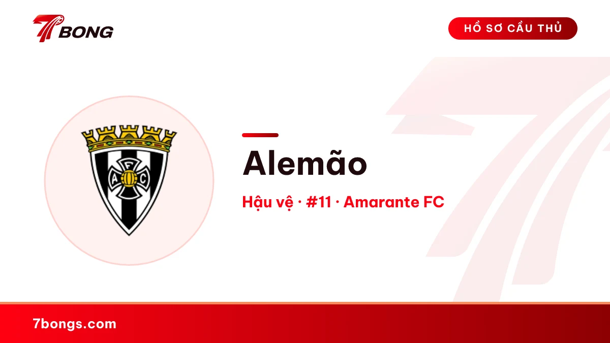 Alemão — Amarante FC
