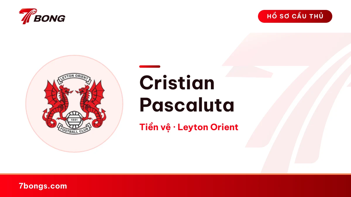 Cristian Pascaluta — Leyton Orient