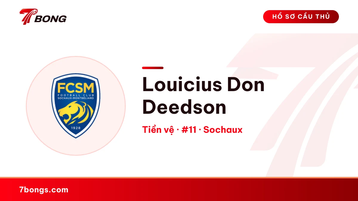 Louicius Don Deedson — Sochaux