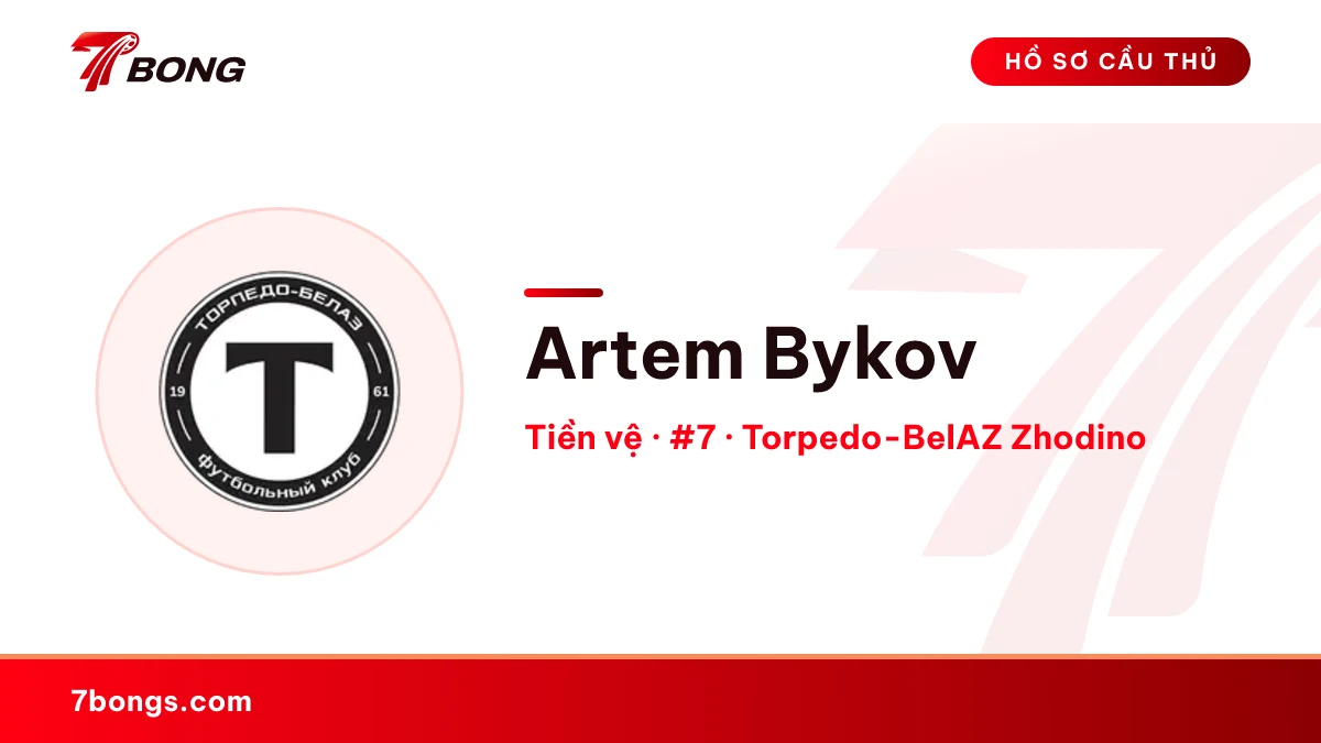 Artem Bykov — Torpedo-BelAZ Zhodino