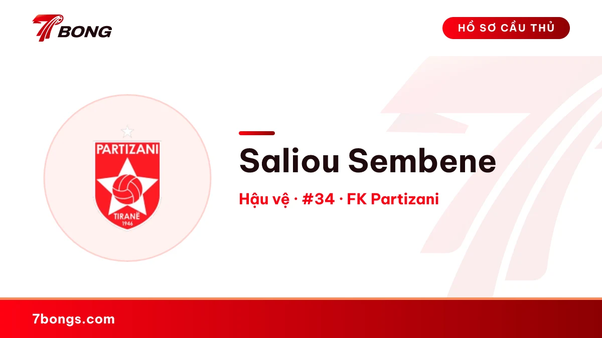 Saliou Sembene — FK Partizani