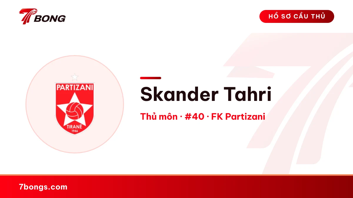 Skander Tahri — FK Partizani
