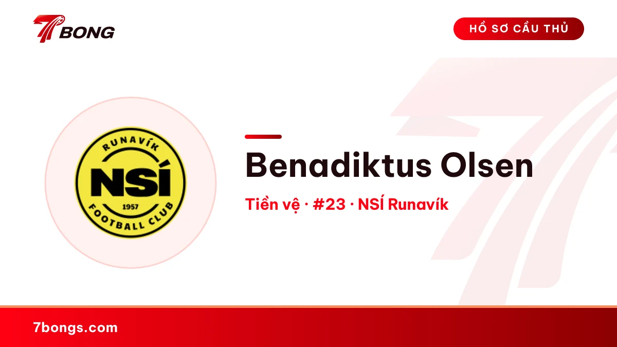 Benadiktus Olsen — NSÍ Runavík