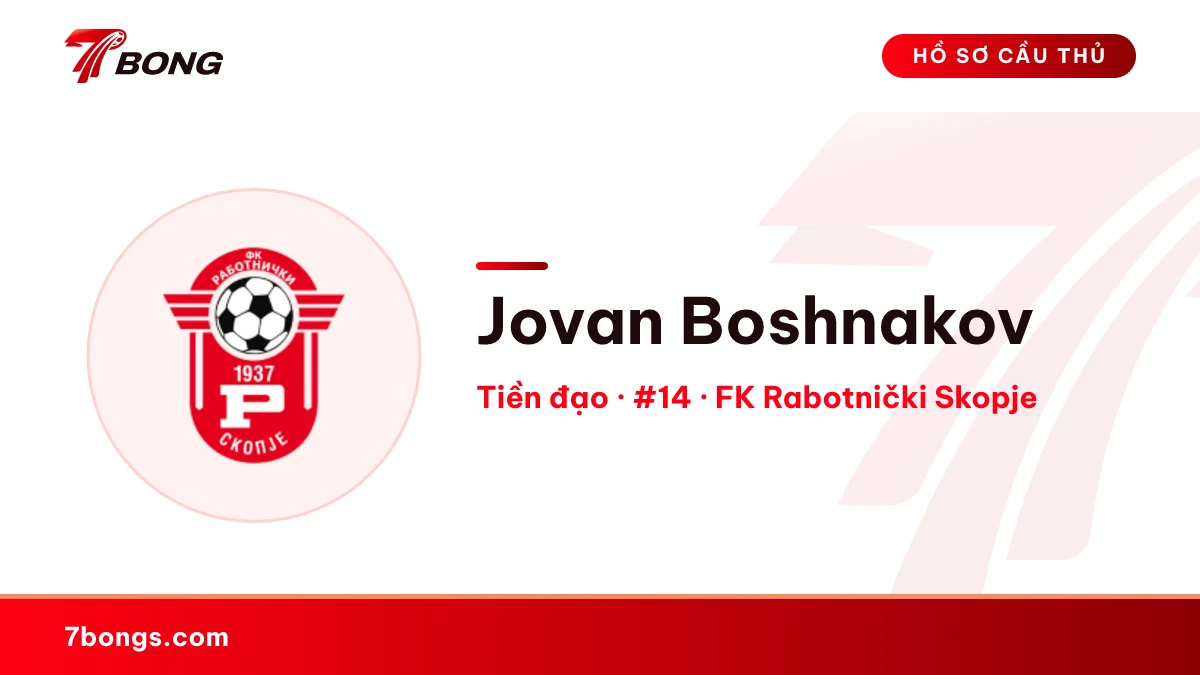 Jovan Boshnakov — FK Rabotnički Skopje