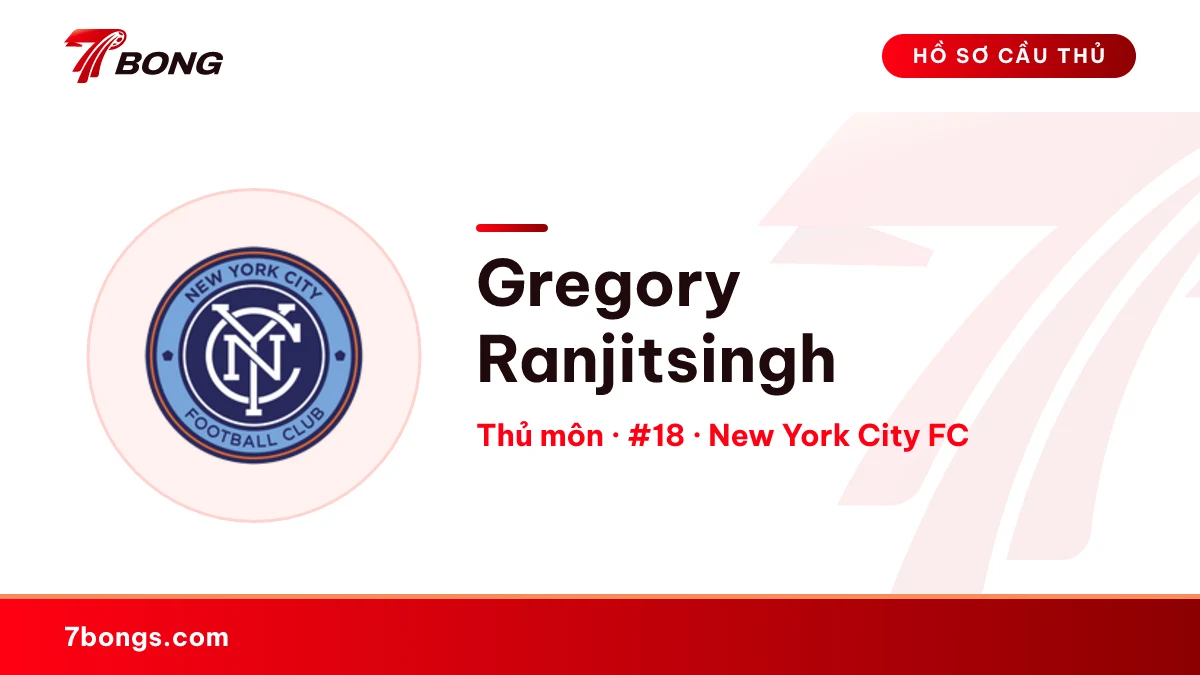 Gregory Ranjitsingh — New York City FC