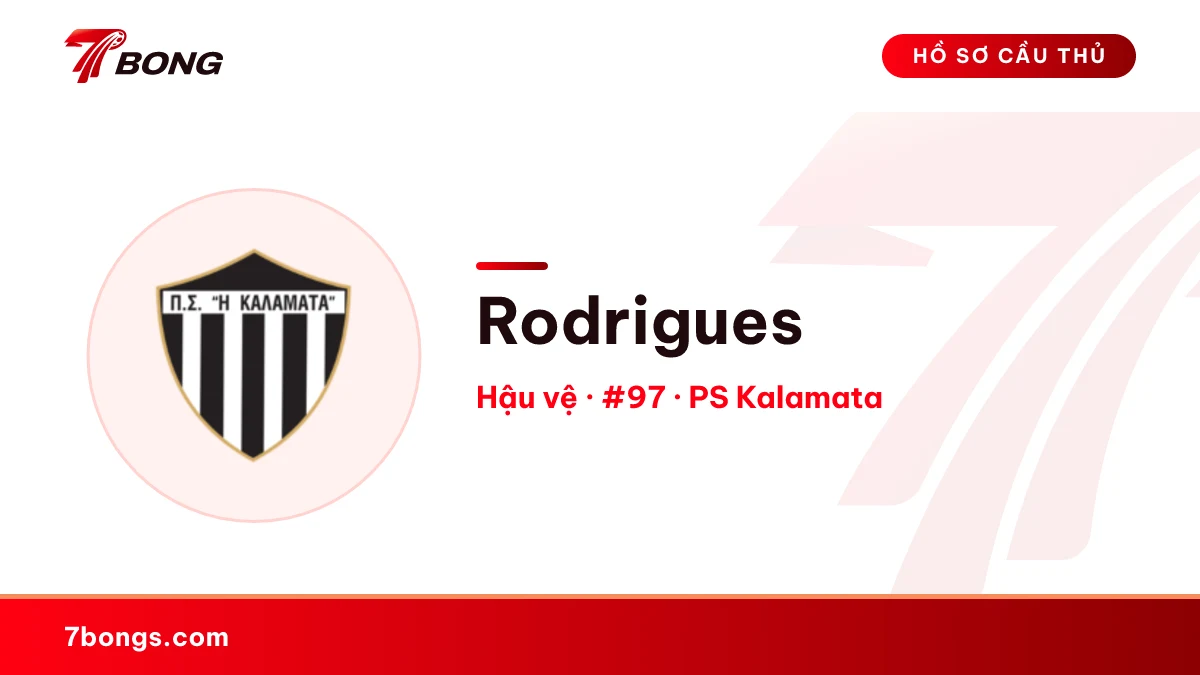 Rodrigues — PS Kalamata
