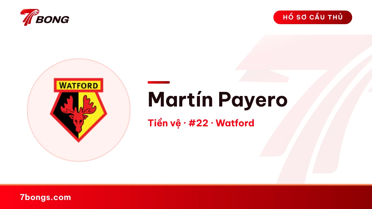 Martín Payero — Watford