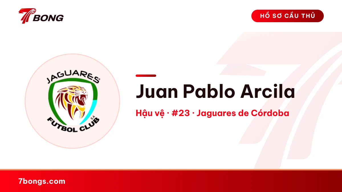 Juan Pablo Arcila — Jaguares de Córdoba