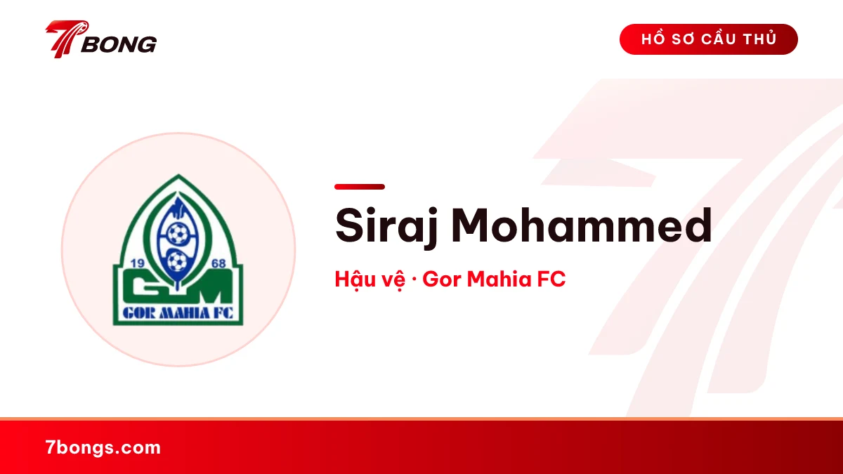 Siraj Mohammed — Gor Mahia FC