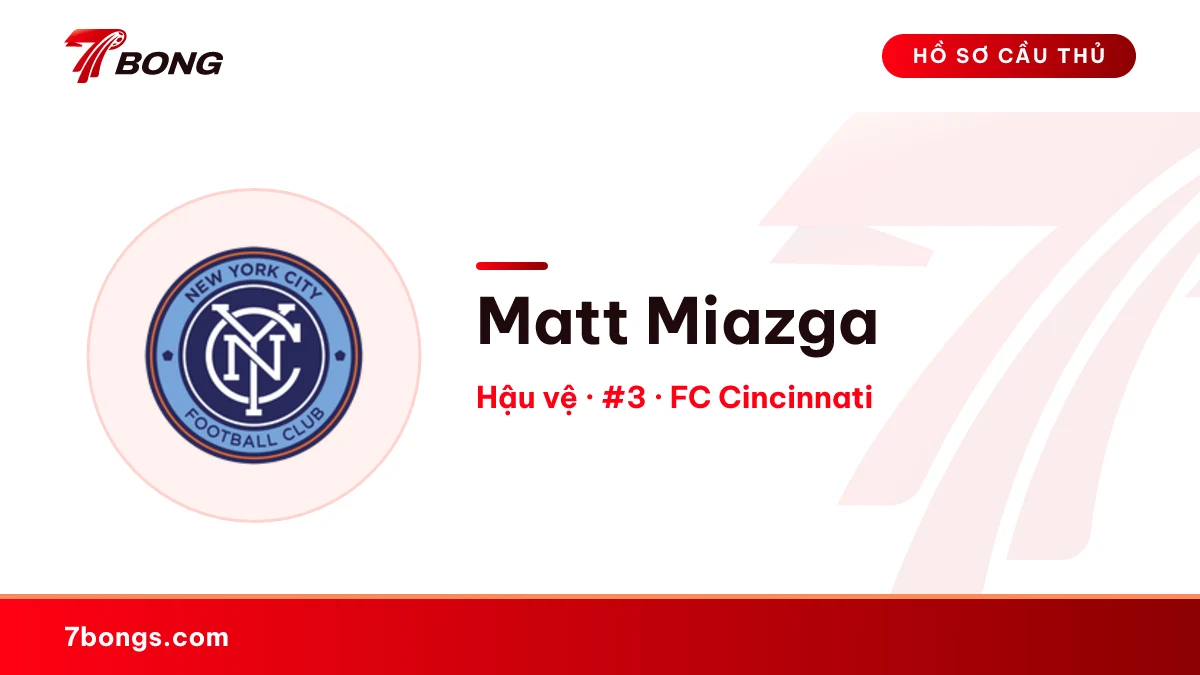 Matt Miazga — FC Cincinnati