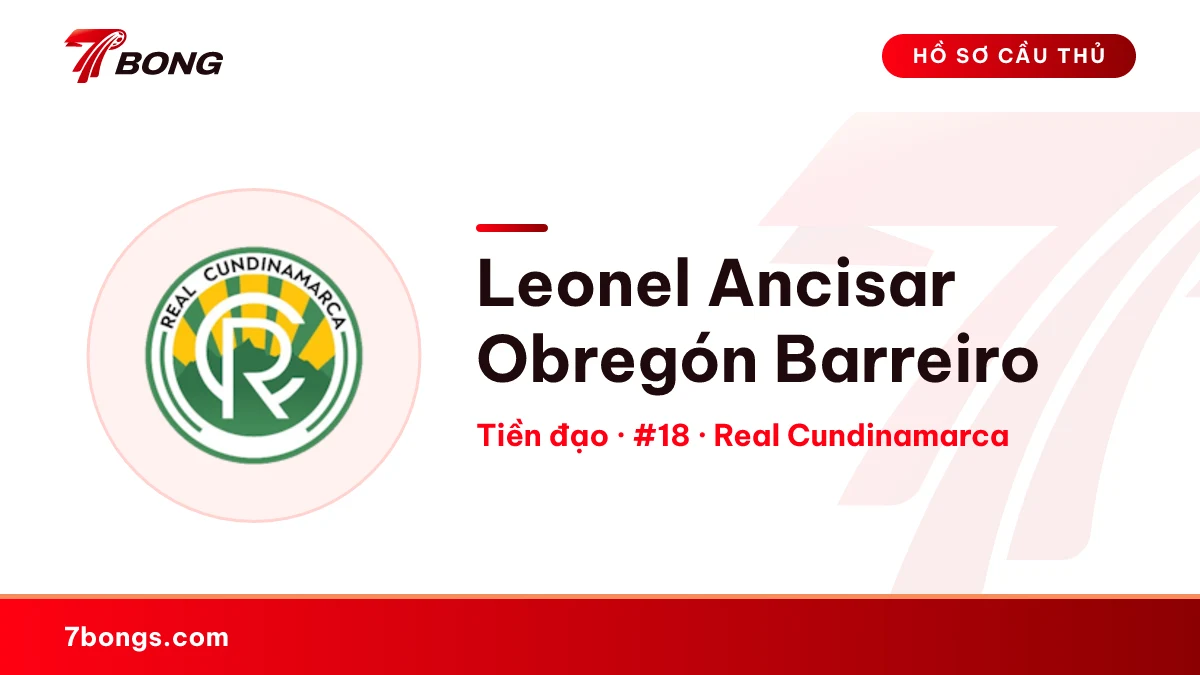 Leonel Ancisar Obregón Barreiro — Real Cundinamarca