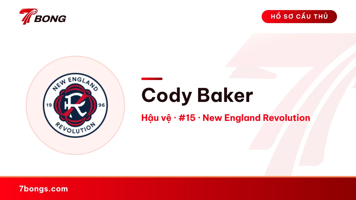 Cody Baker — New England Revolution