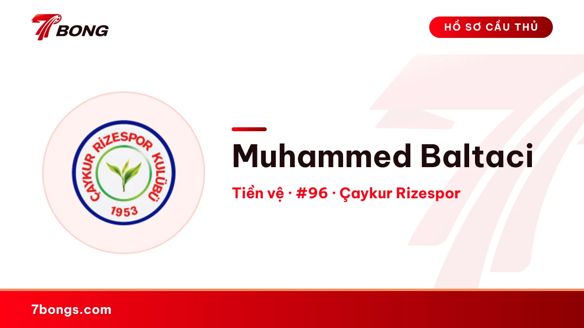 Muhammed Baltaci — Çaykur Rizespor