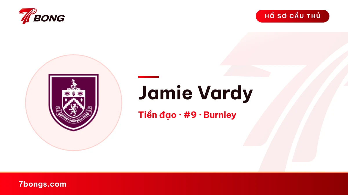 Jamie Vardy — Burnley