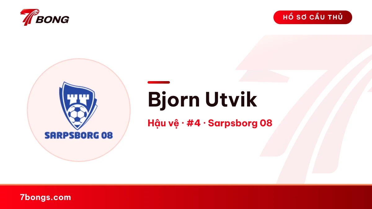 Bjorn Utvik — Sarpsborg 08
