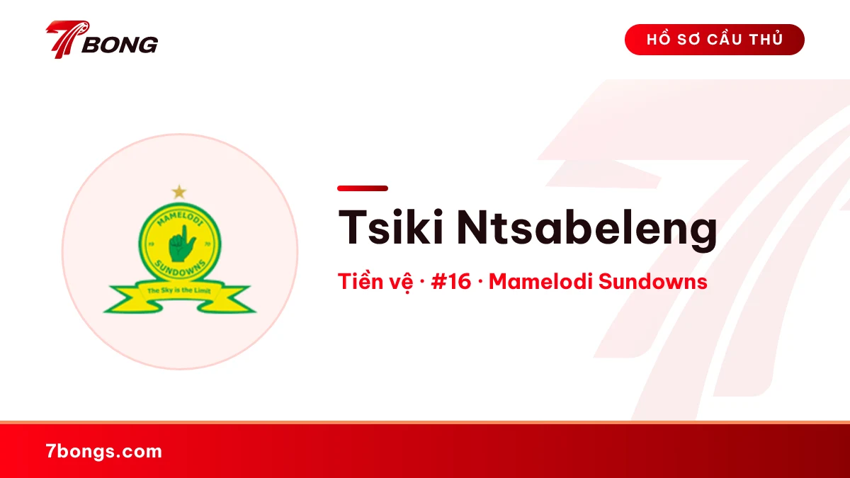 Tsiki Ntsabeleng — Mamelodi Sundowns