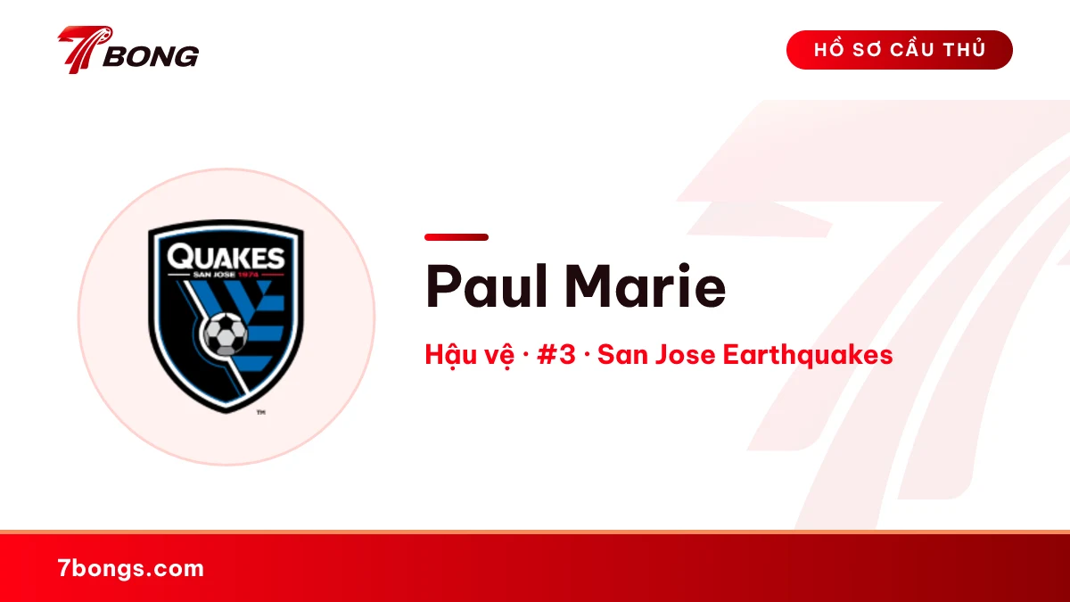 Paul Marie — San Jose Earthquakes