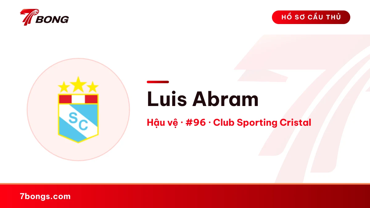 Luis Abram — Club Sporting Cristal